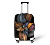 yomeeaaaa Ravel - Funda protectora para equipaje, bolsa protectora para equipaje de 18 a 36 pulgadas (equipaje de 26 a 30 pulgadas), Black, L(25-28in)