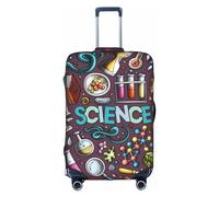 yomeeaaaa Science Chemical Experiment - Funda de viaje elástica para camping, tallas S-XL, Black, L(25-28in)