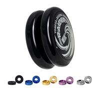 Yomega Raider Ex yoyo Professional yoyo Designed for looping Tricks, The Best Performance Answer for 2A Players (Black)