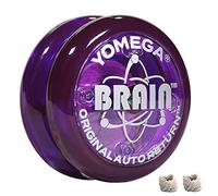 Yomega The Original Brain - Yoyó Profesional para niños y Principiantes, yoyó de Retorno automático Ideal para Trucos de Cuerda + 2 Cuerdas Extra