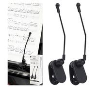 YOMEKASO - Clip duradero para libro de música de piano, soporte de página para soporte de música, perfecto para accesorios de piano y carpetas de música