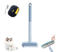 Yomi 3 In 1 Pet Hair Remover,Yomi Pet Hair Remover Brush with Extra Long Handle For Furniture, Carpet, Clothes, Bedding, Floor, Car, Window (1pcs)