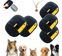Yomi - Guante removedor de pelo de mascotas, guantes electrostáticos para depilación de mascotas, removedor de pelo reutilizable de gatos y perros, para sofá, muebles, alfombras, asiento de coche (5