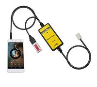 Yomikoo Adaptador de entrada de audio para coche, USB AUX CD cambiador para Toyota Corolla 2005-2011, Camry 2006-2011, Auris 2007-2011, Avensis 2003-2011, Tacoma 2005-2011