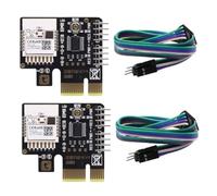 Yominerr 2 Piezas Tuya WiFi PC Interruptor de Encendido de Computadora de Escritorio Tarjeta de de Arranque Remoto de Computadora de Escritorio Tarjeta Mini Pice de Teletrabajo