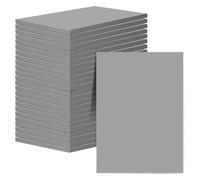 Yominerr 24 Bloques de Linóleo Gris para Tallar Sellos de Goma, Bloques de Linograbado Suaves para Proyectos de Grabado y Manualidades.