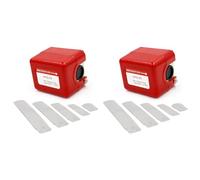 Yominerr -25 Interruptor de Control de Flujo de Rojo AC 250V 15A SPDT G1 de Refrigeración Agua