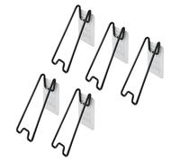 Yominerr 5 Soportes Metálicos Ajustables para Caballete de Fotos, Autoadhesivos, para Marcos de Fotos, Soportes para Caballete B