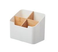 Yominerr Caja de almacenamiento multifuncional para mando a distancia de TV y aire acondicionado, práctica caja de pañuelos, almacenamiento de cosméticos para el hogar, color