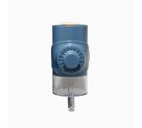 Yominerr Comedero Automático de Agua para Mascotas con Forma de Bola, A Prueba de Fugas, con Jaula Colgante y Bebedero, Dispensador de Agua Antiderrames para Perros y Gatos, B