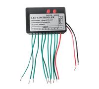 Yominerr DC12V-24V Controlador de Luz Led de Tira Salto de Agua Ráfaga de Flash Caballo Palabra Caja de Luz Expuesta RGB Controler