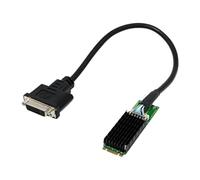 Yominerr Decodificador de Video con Tarjeta Gráfica HD 4K de Visión Artificial Industrial SM768 M.2 B+M A DVI Compatible con para Múltiples Formatos