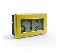 Yominerr Higienizador de Humedad de Metal, Sensor de Humedad Preciso, Medidor de Temperatura y Humedad, Medidor de Temperatura Digital Portátil
