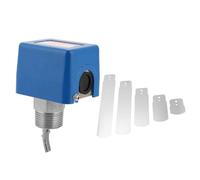 Yominerr Interruptor de Flujo -25 de 1 Pulgada/DN25, Interruptor de Control de de Flujo de Agua Líquida Contacto SPDT 6-380V
