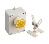 Yominerr Máquina de Accionamiento Eléctrico para Enrollar Cañas de Pescar, Herramientas de Reparación para Construir Cañas de Pescar, Bricolaje con Soporte de Elevación, Accesorios de Pesca