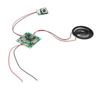 Yominerr Micro-USB 8M Sonido Voz Audio Música Grabadora Grabable Tablero Chip Módulo de Música Programable Tarjeta de Felicitación Herramientas de Bricolaje