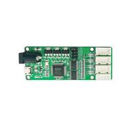 Yominerr Módulo Convertidor USB A TTL LC-FT4232-4TTL, Placa de Comunicación de Puerto Serie UART de Alta Velocidad de 4 Canales, 5 V, 3,3 V, 2,5 V, 1,8 V