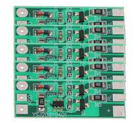 Yominerr Módulo de Luz LED Intermitente de 5 Piezas, 3-12 V, Par Bicolor Rojo y Azul, Ideal para Coches, Bicicletas y Modelos Similares.