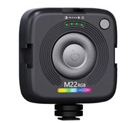 Yominerr Nueva Luz de Bolsillo Magnética RGB M22 para Videoconferencia, Luz de Relleno para Teléfono Móvil, Cámara Fotográfica, Fotografía en, Luz en A