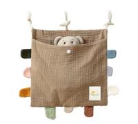 Yominerr Organizador Lateral para Cama de, Bolsa de Almacenamiento para Cama de Algodón, Bolsa de Almacenamiento, Bolsa Colgante para Pañales de, Ropa de Juguete.B