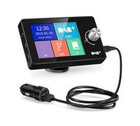 Yominerr Pantalla A Color de 2,8 Pulgadas /+ Radio de Coche de Transmisión Digital para Coches Europeos Pantalla de Vídeo Transmisor FM Receptor MP3 AUX