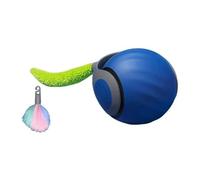 Yominerr Pelota Interactiva para Gatos de Interior, Juguete Automático para Mascotas, Diseño Ondulado para Tipo de Suelos, Inteligente para Evitar Obstáculos A