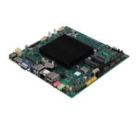 Yominerr Placa Base Industrial de Cuatro Núcleos J1900 con Red Gigabit Dual, 6 Puertos Seriales COM, Máquina de Control Integrada X86