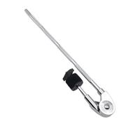 Yominerr Platillo de Abrazadera de Extensión de Tambor, Extraíble, Accesorios de Tambor, Soporte de Abrazadera de Platillo para Varilla de Tambor de Instrumento de Percusión de Tambor