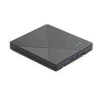 Yominerr Unidad Óptica Externa Multifuncional USB 3.0 DVD-RW, Grabadora de CD/DVD Portátil