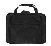 Yomiyuyr Bolsa para Bloc de Dibujo, Estuche para Portafolio de Arte de Lona, Mochila de Gran Capacidad para Artistas, Bolsa de Transporte para Portafolio de Dibujo portátil, (Negro)