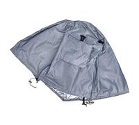 Yomiyuyr Cubierta de la Caja de Mascotas, Capa de Sombra y Polvo, Envoltura de Tela Plegable, para el Patio Trasero y el recinto de Mascotas de Viaje (Gris)