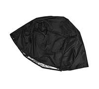 Yomiyuyr Cubierta de la Caja de Mascotas, Capa de Sombra y Polvo, Envoltura de Tela Plegable, para el Patio Trasero y el recinto de Mascotas de Viaje (Negro)