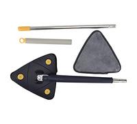 Yomiyuyr Trapeador Triángulos, Trapeador de Pared Giratorio de 360 Grados, Trapeador Limpiador de Paredes con Largo, Herramienta de Limpieza de Paredes con Trapeador