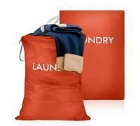 YOMKILU 2 piezas Bolsa Ropa Sucia Viaje, Bolsa Bañador Mojado, Bolsa Ropa Mojada Piscina con Asa y Cremallera, Nylon Laundry Bag Húmeda Seca para Natación, Viaje, Gimnasio