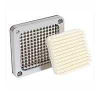 YOMMAK Cortador de Patatas Industrial Premium Sammic | Cortador de Verdura Profesional Multifuncional Mandolina de Cocina | Picadora Manual Hosteleria, Corta Patatas Fritas (Cuchilla 8 mm)