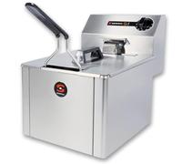 YOMMAK Freidora Aceite Profesional Sammic PF-6 | Freidora Industrial electrica 5L 3000W | Producto Cocina Premium Acero Inoxidable Cuba Desmontable Termostato Regulable | Ideal Hosteleria