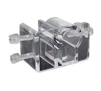 yomoe Abrazaderas de fijación de tubo de aire de acrílico para manguera de acuario, soporte de vidrio para filtro de pecera, soporte de filtración, clip para colgar tuberías de agua