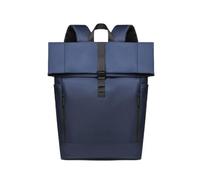 yomoe Bolso de Hombro con Tapa Enrollable, Bolso de Negocios para el Tiempo Libre, Bolso de Hombro con Tapa Enrollable, Azul