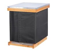 yomoe Envoltura de Colmena de Abejas de Invierno para Colmenas de 8 y 10 Marcos, Envoltura de Colmena Ajustable de Tela Oxford, Impermeable, Resistente Al Viento, Reutilizable