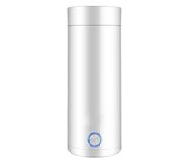 yomoe Hervidor Agua Portátil Pequeño 400ml para Viajes, de Acero Inoxidable 304, Apto para Uso Alimentario, con Ebullición Rápida y Apagado Automático, Enchufe Europeo A
