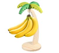 yomoe Soporte para Plátanos, Soporte para Plátanos con Gancho de Acero Inoxidable Duradero, Soporte para Colgar Plátanos, Soporte para Plátanos con Forma Creativa