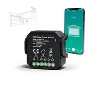 Yomogi Abrepuertas de Garaje Wi-Fi, Módulo de Interruptor Inteligente para Garaje, Control por Voz y Programación, Compatible con Alexa/Google Home/Smart Life, Fácil de Instalar