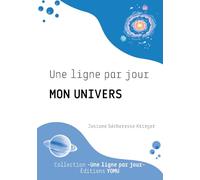 Yomu MI UNIVERSO - 1 línea por día | Diario adolescente 11-14 años | Cuaderno personal sencillo e íntimo | Escritura diaria