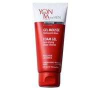 Yon-Ka for Men Gel Limpiador Espuma 100 ml - 93% de origen natural Gel limpiador facial ultra suave - Elimina el polvo y las impurezas con una espuma sedosa, todos los tipos de piel, incluso