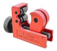 Yonality Cortador de tubos, Mini Cortatubos 3-22 mm Cortatubos Cobre Cortador de Tubos, Corte rápido eficiente Corte limpio, Herramienta Fontanería Reparación Agua Aire Acondicionado Mangueras