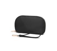 YONBEN Bolsa de cosméticos - Bolsa de maquillaje con cremallera para necesidades de viaje - Bonito bolso de lona de algodón con compartimentos - Tamaño compacto - Ligero - Bolsillos interiores de