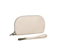 YONBEN Bolsa de cosméticos - Bolsa de maquillaje con cremallera para necesidades de viaje - Bonito bolso de lona de algodón con compartimentos - Tamaño compacto - Ligero - Bolsillos interiores de