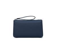 YONBEN Bolsa de Nailon para Maquillaje, Bolsa de Maquillaje Impermeable con Bolsillo con Cremallera para Tarjetas de crédito, Azul Marino/Nailon, Sencillo