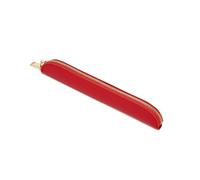 YONBEN Cartucheras De Maquillaje Pure Color Simple Mini Pencil Case (Rojo Brillante)