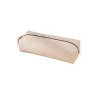 YONBEN Estuche de lona de algodón suave para un fácil transporte, elegante y duradero para bolígrafos y lápices (beige)